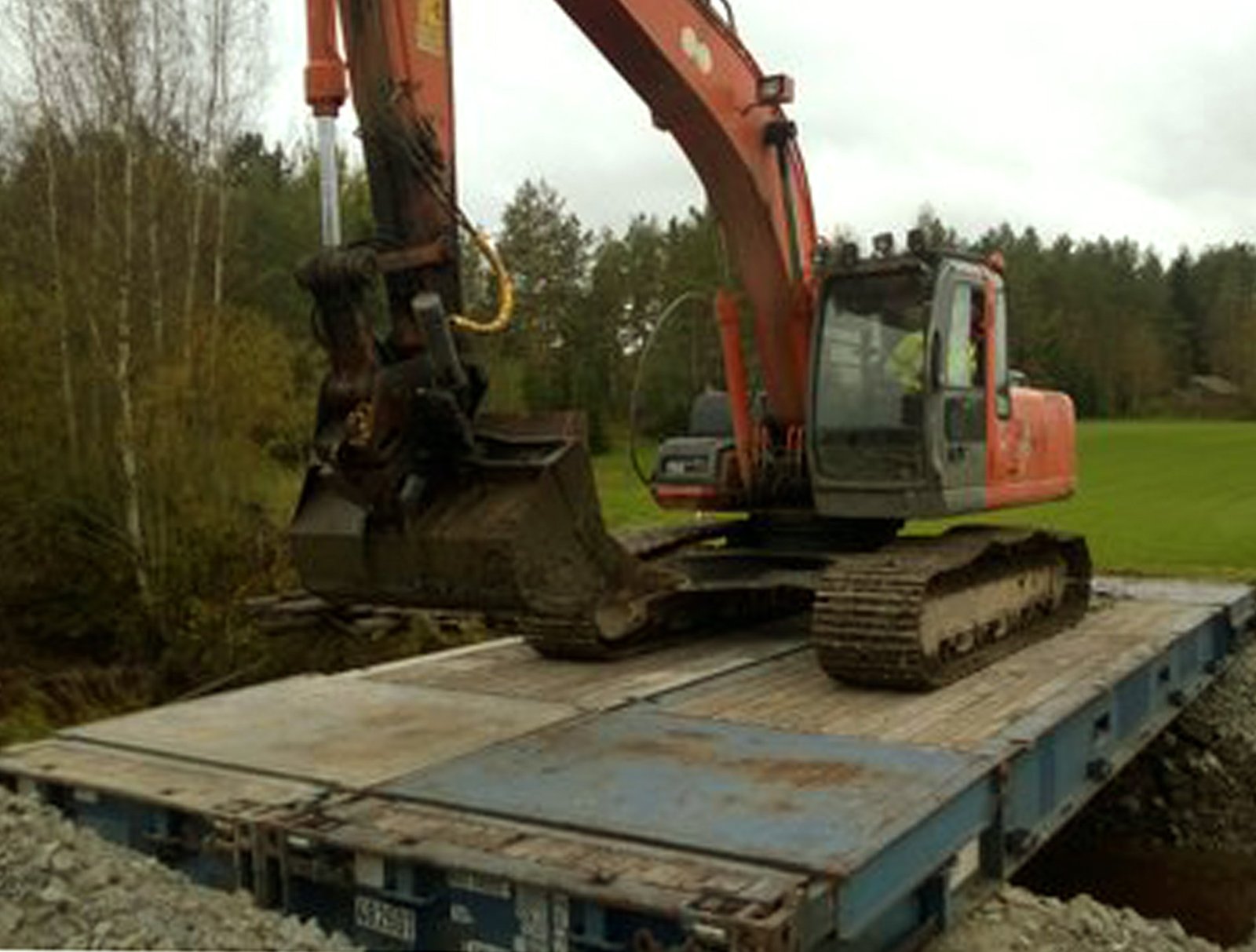 40' Flat Rack Container