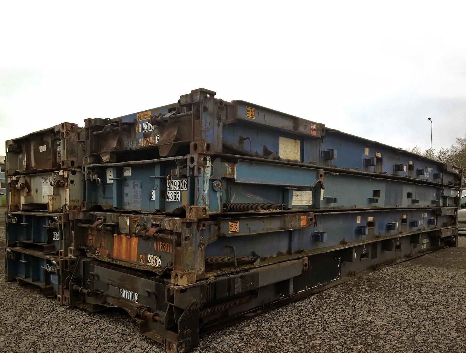 40' Flat Rack Container