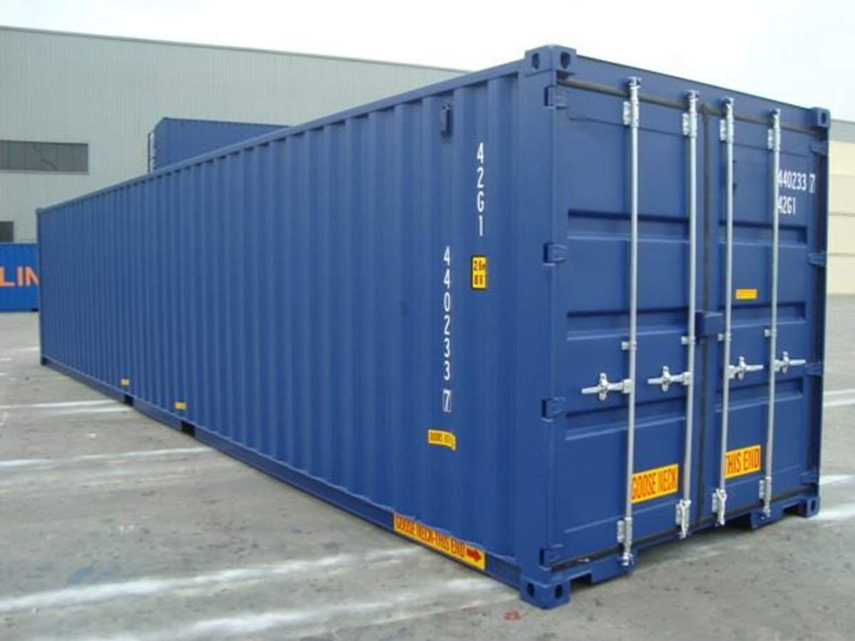 Double Door Container 40ft, 40ft High Cube Double Door Container