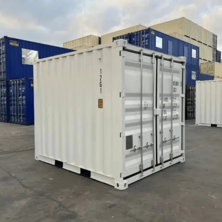 New 10ft High Cube Shipping Containers White