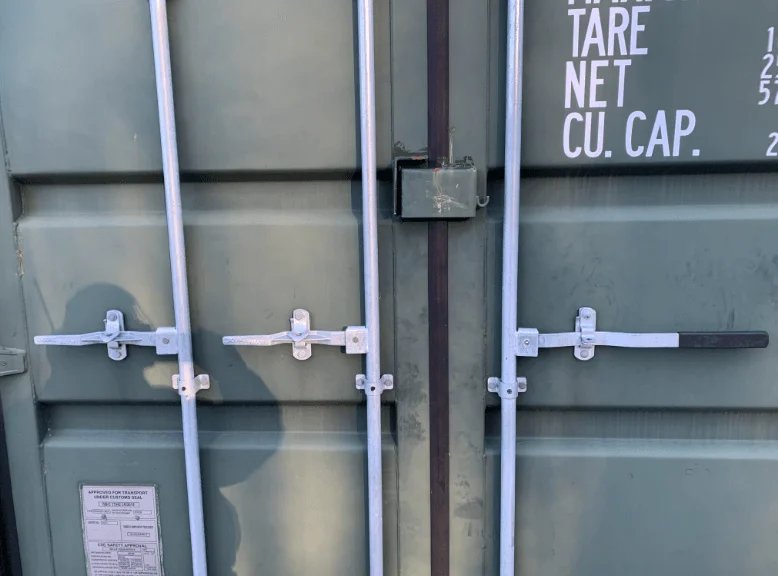 10ft green High Cube shipping container - Image 3