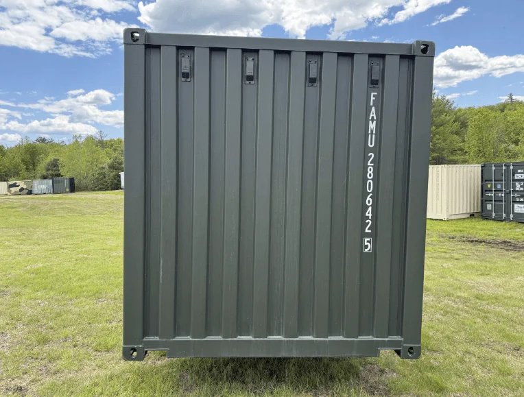 20 x 8 x 8.5 Green Shipping / Storage Container - Image 4