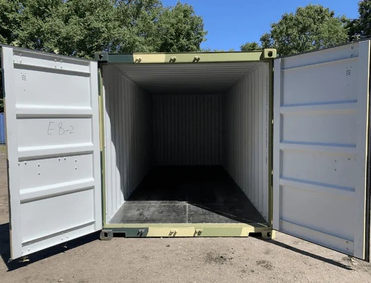 20 x 8 x 8.5 new camo shipping storage container