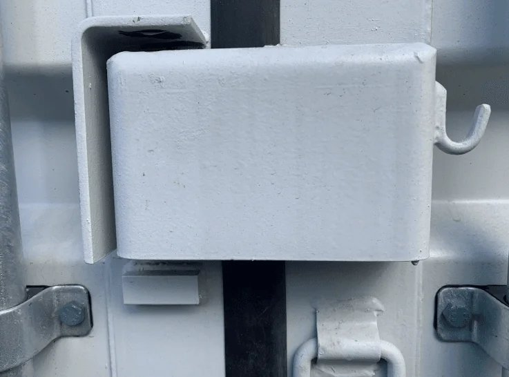 20ft Light Grey One Trip Shipping Container - Image 5