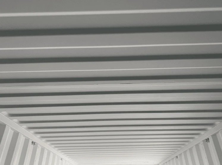 20ft Light Grey One Trip Shipping Container - Image 7