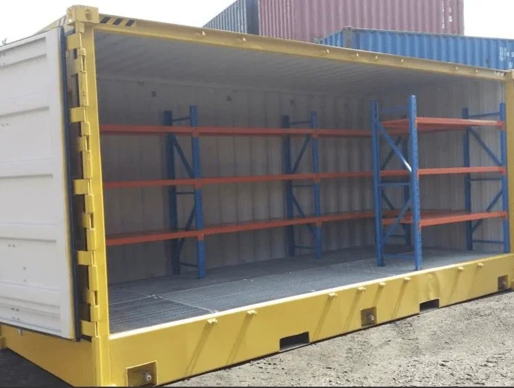 20ft Sea Container Storage Shelving