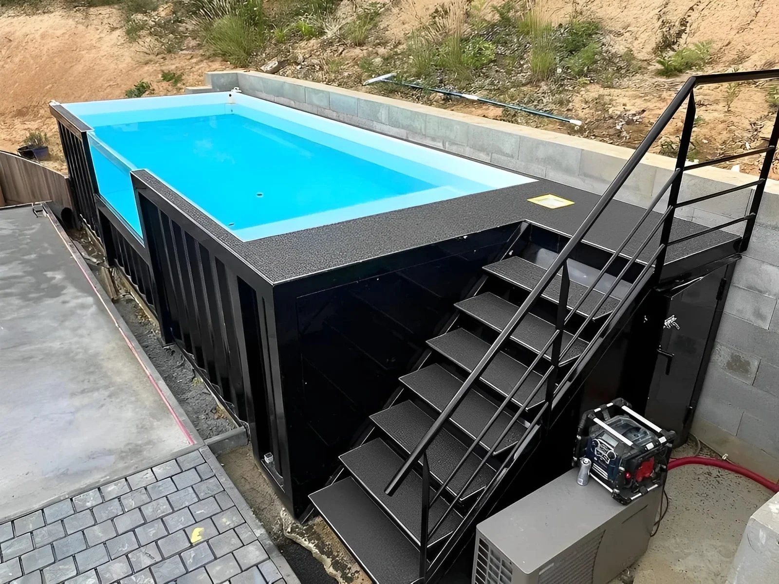 20ft Shipping Container Swimming Pool - Image 3