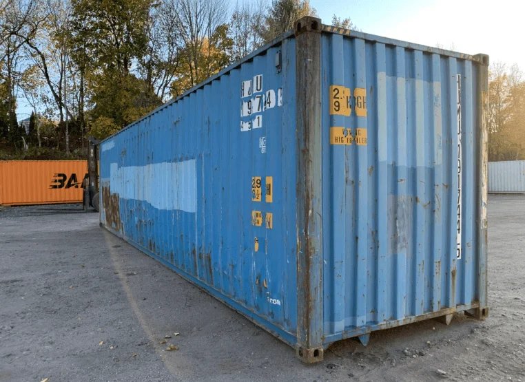 40 x 8 x 9.5 High Cube used shipping container - Image 6