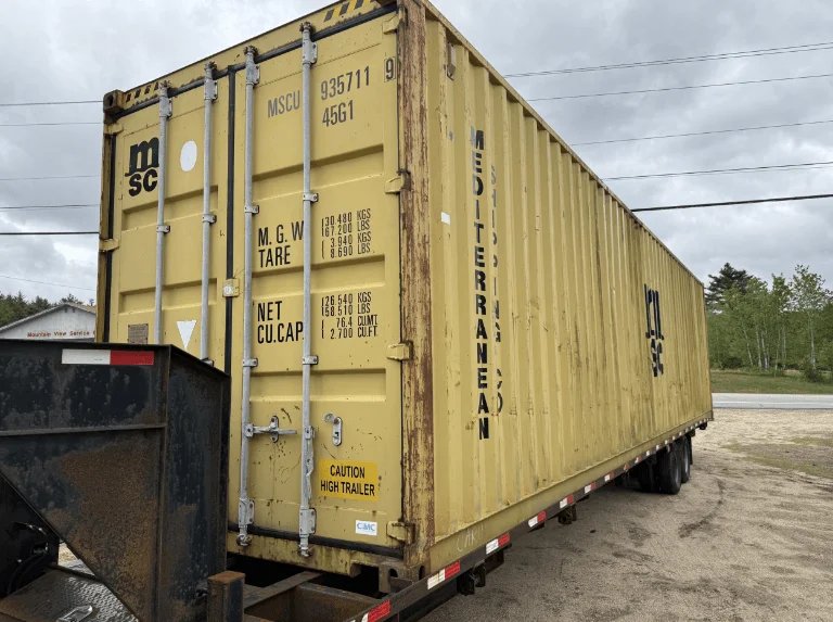 40 x 8 x 9.5 Used Shipping (Storage Container)