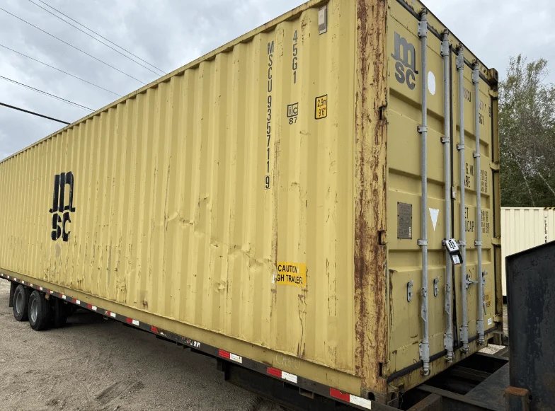 40 x 8 x 9.5 Used Shipping / Storage Container - Image 12