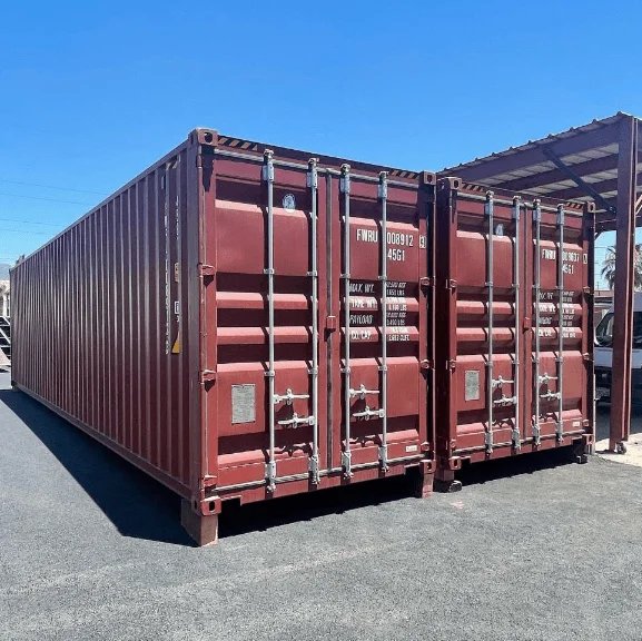 40ft High Cube Open Side with Post Shipping Container - Image 3