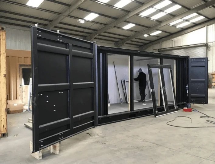 Used 20ft open side shipping containers - Image 5